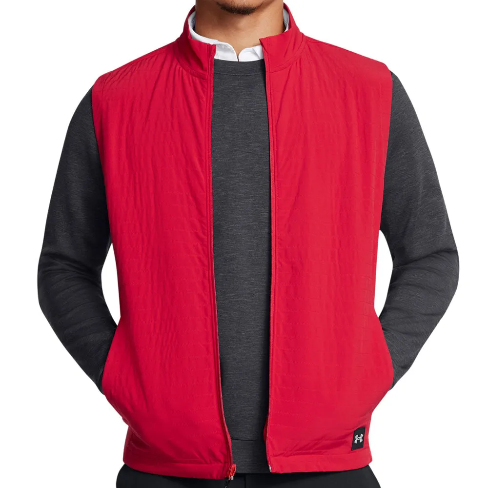 perfect for poolside Under Armour Pro Storm Lightweight Insulated Vest - Red