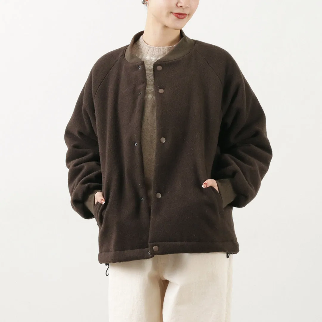 Layer Essential Piece Lightweight Material HAVE A GOOD DAY / Wool Padding Jacket