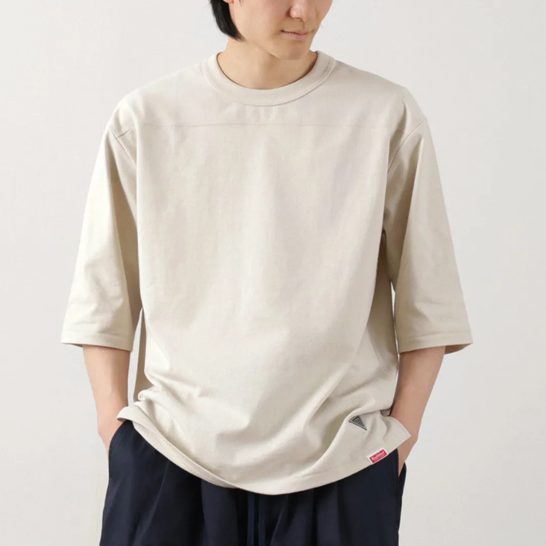 HEALTHKNIT  / RAG Collaboration Football T-shirt Open-End Dry Jersey DurableStitching Relaxed Fit Design