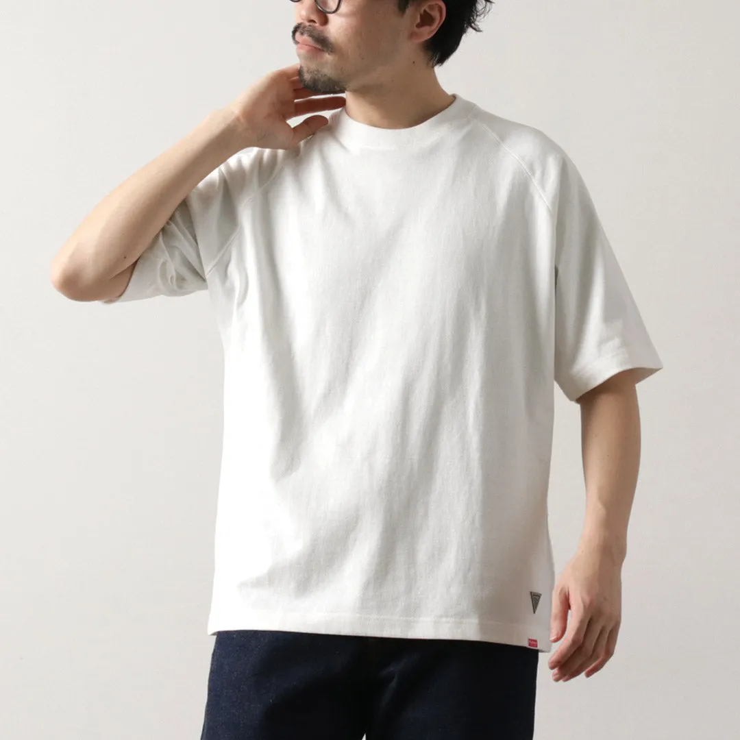 SeamlessConstruction Fit for Any Season HEALTHKNIT /  RAG Collaboration Raglan Short Sleeve Wide T-shirt Open-End Dry Jersey