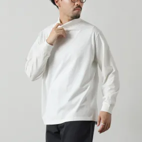 Light Layer Comfy Design HEALTHKNIT / US Cotton Long Sleeve Turtleneck T-Shirt