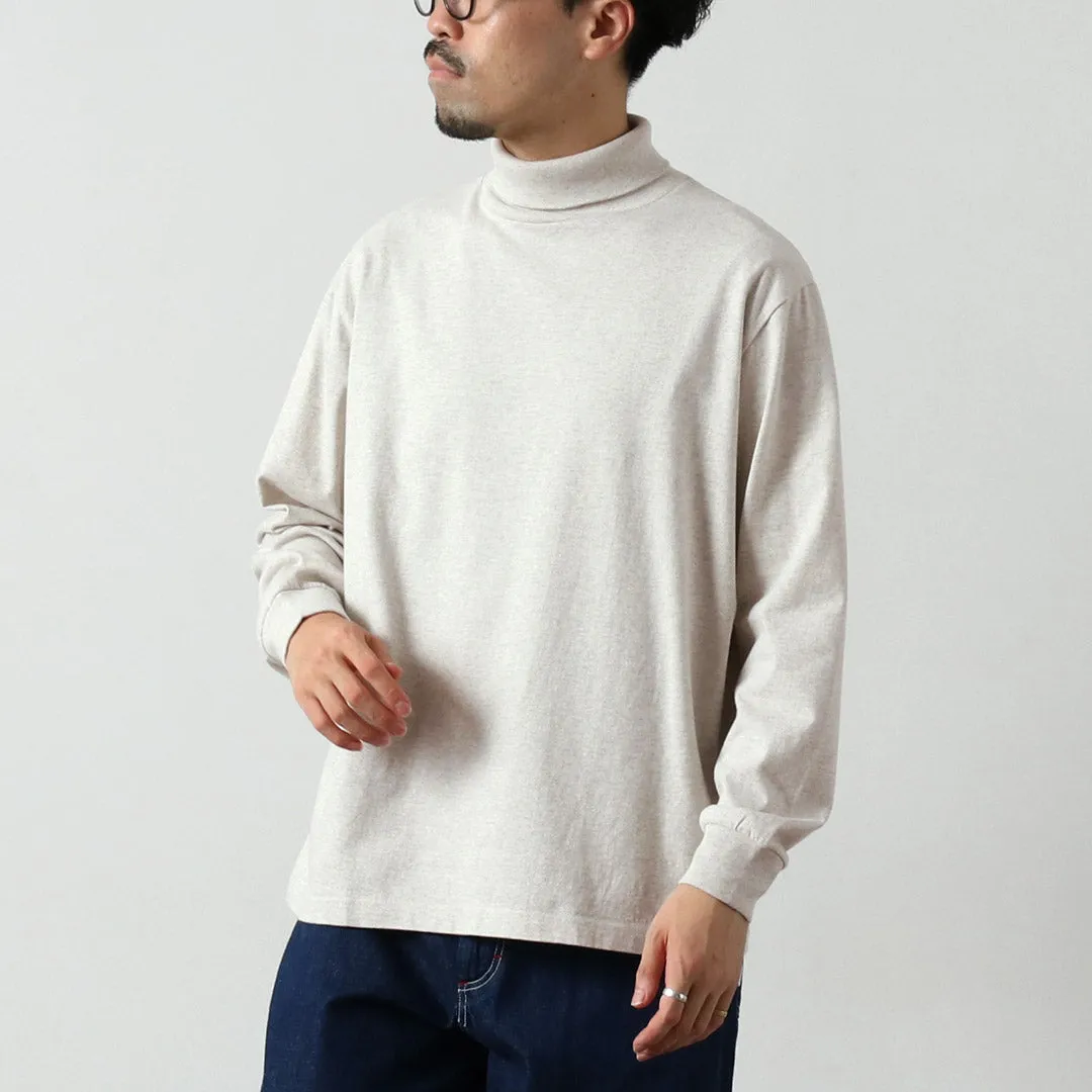 City Casual HEALTHKNIT / US Cotton Long Sleeve Turtleneck T-Shirt