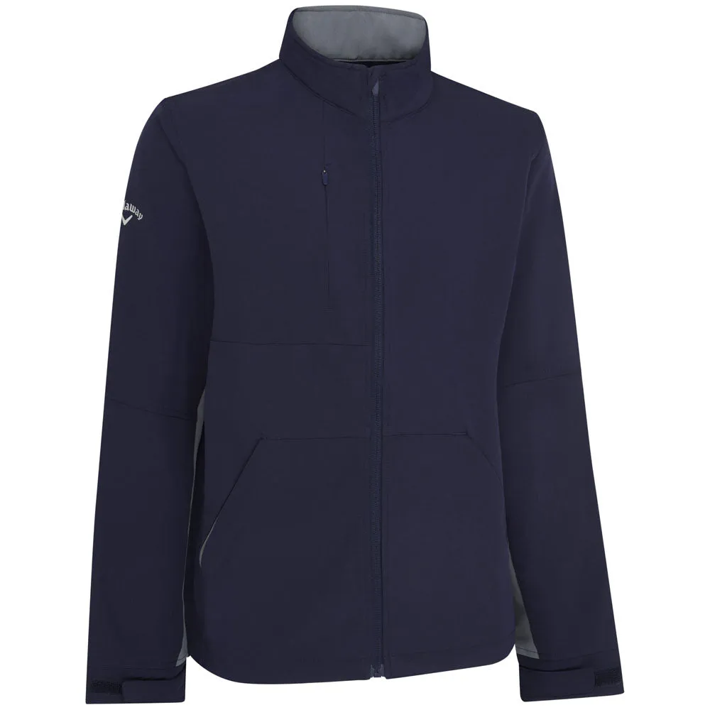Callaway Premium Full Zip Wind Jacket - Peacoat ripstop fabric