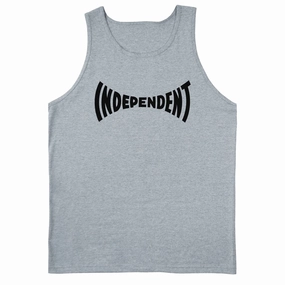 good for work Cool Look Independent Span Sport Tank Top - Sport Grey