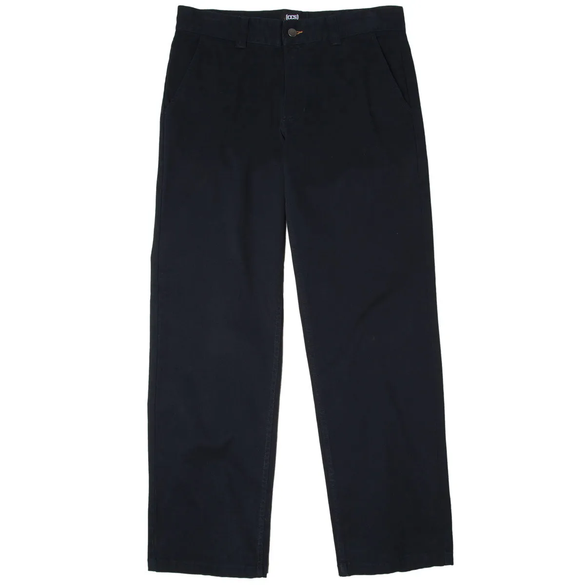 CCS Relaxed Stretch Chino Pants - Navy Cozy and Relaxed Quick Slip