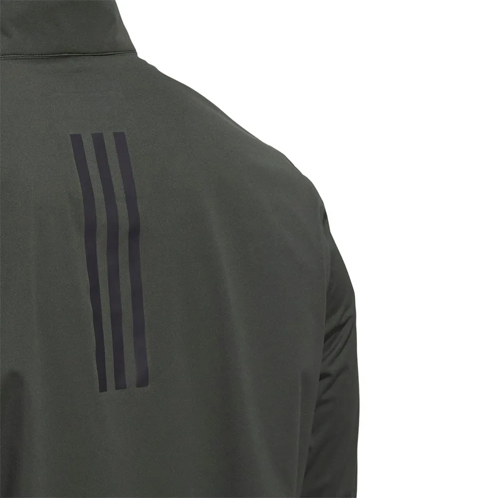 adidas RAIN.RDY 1/2 Zip Jacket - Legend Earth Water Resistant Shell Outer Chill Piece