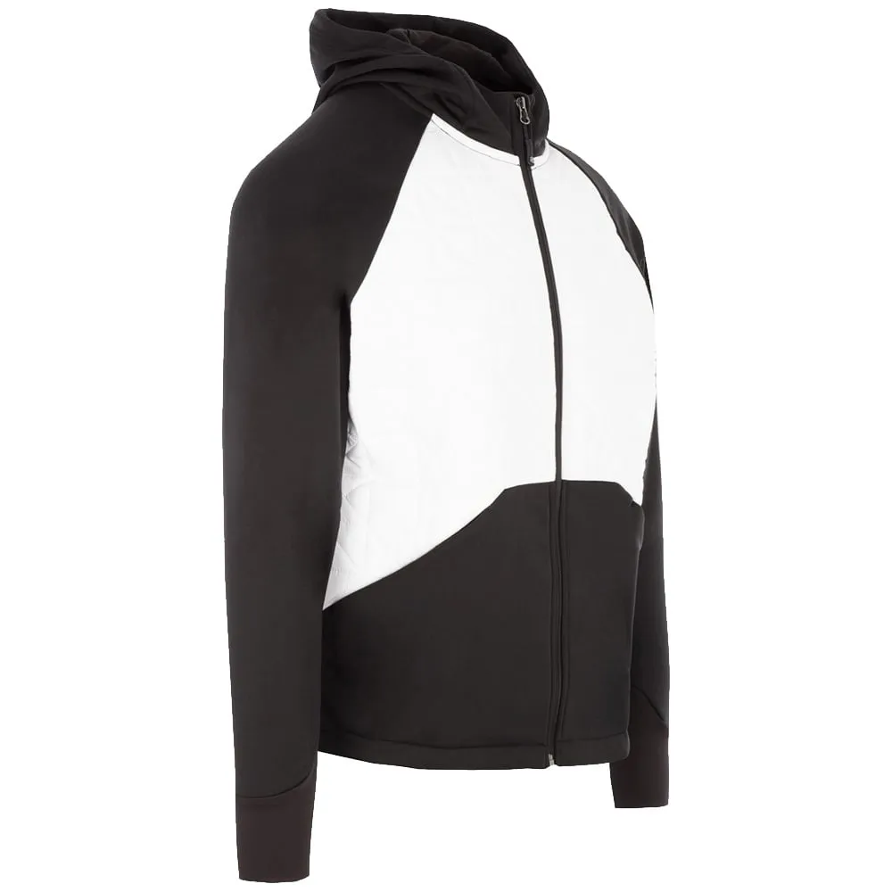 ShrinkResistantFabric Friction Reducing Lining ProQuip Therma-Bora Quilt Jacket with Hood - Black/White