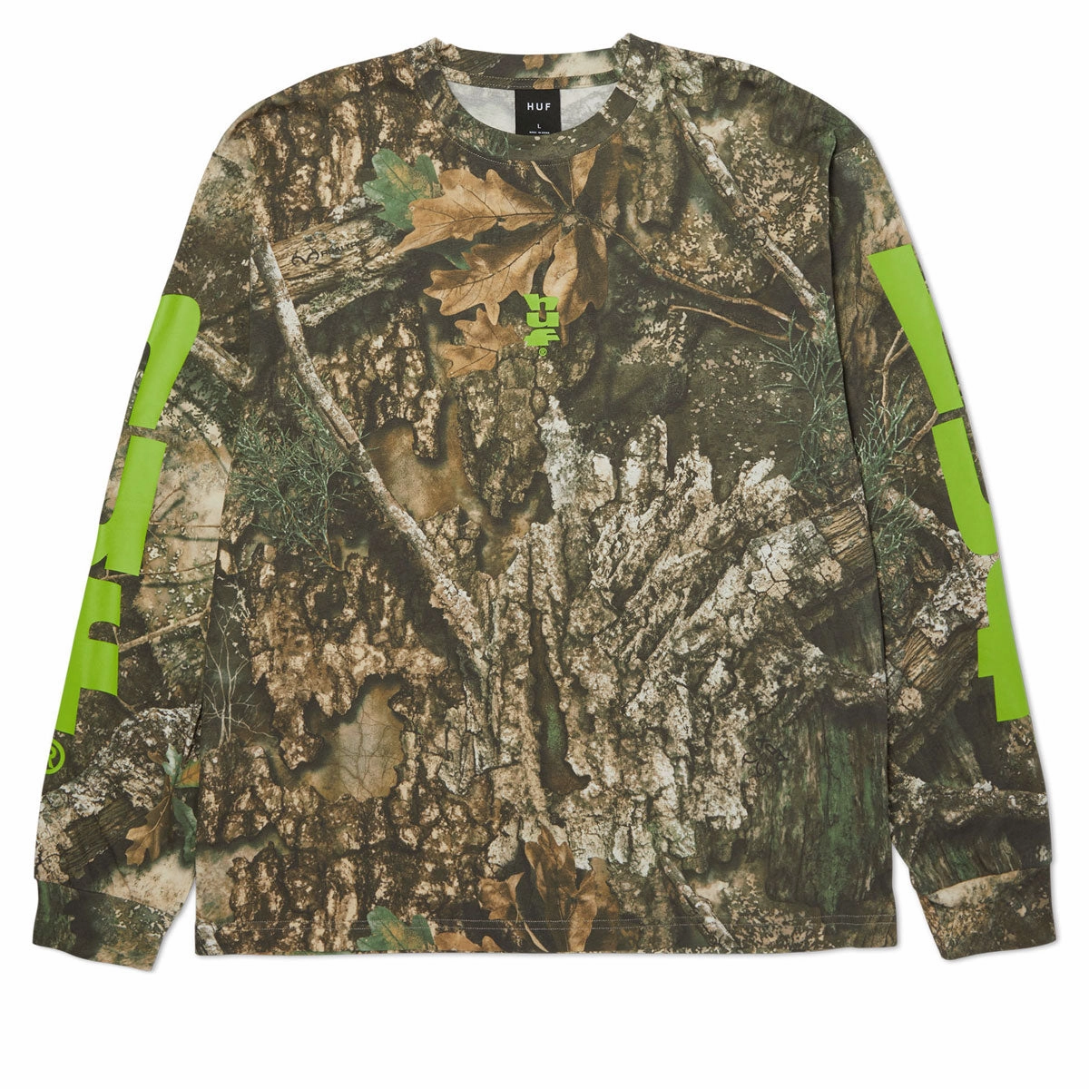 Stretch Knit HUF x Realtree Megablast Long Sleeve T-Shirt - Realtree
