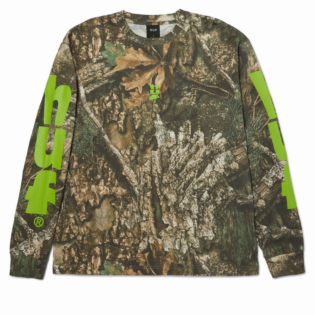 HUF x Realtree Megablast Long Sleeve T-Shirt - Realtree Premium Comfort Fit For Movement