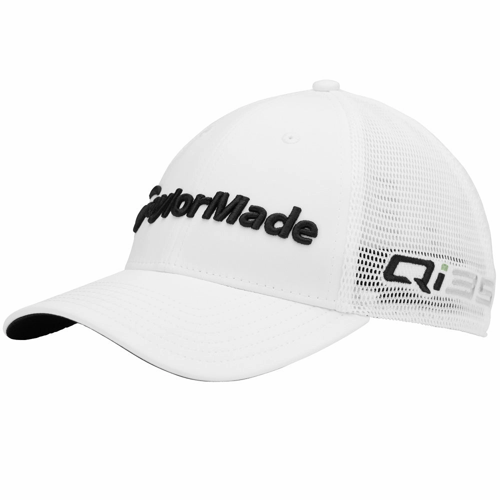 TaylorMade Tour Cage Cap - White Music Festival Style Just Right