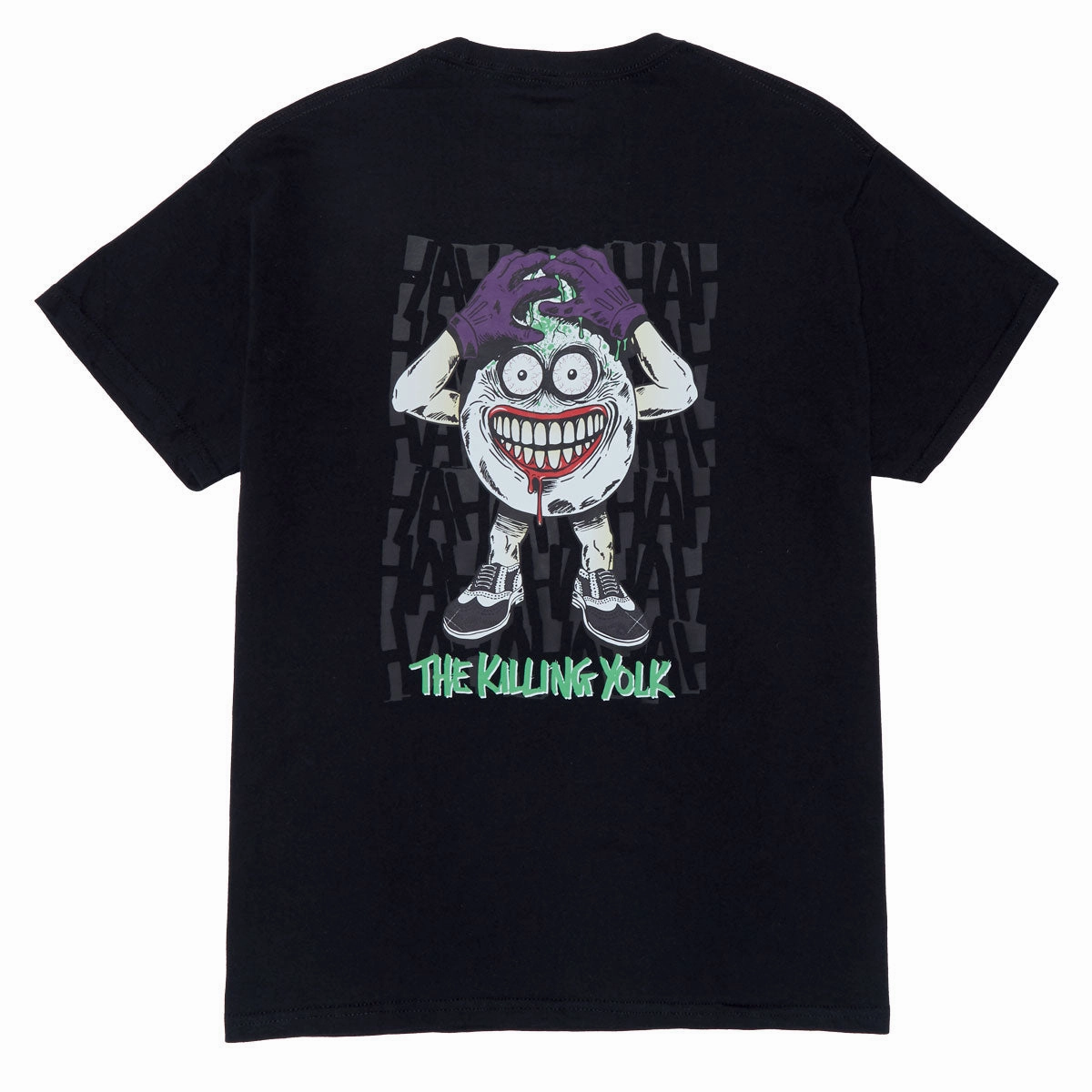 Heroin Killing Yolk T-Shirt - Black semi-formal style