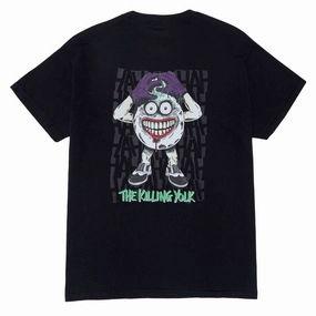 Heroin Killing Yolk T-Shirt - Black Essential Style Wear Travel Ready