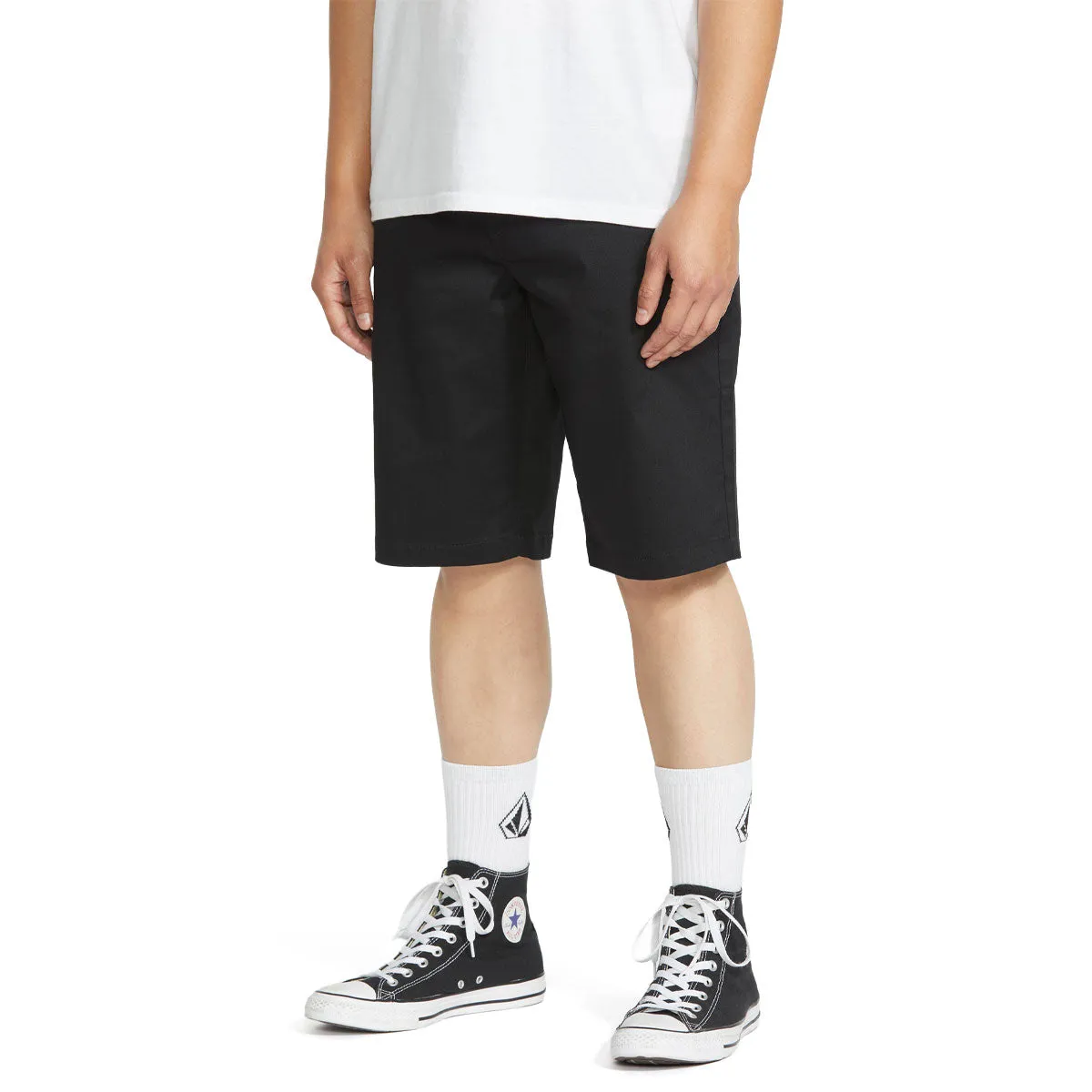 Volcom Frickin Modern Stretch 21 Shorts - Black 2025 Denim shorts