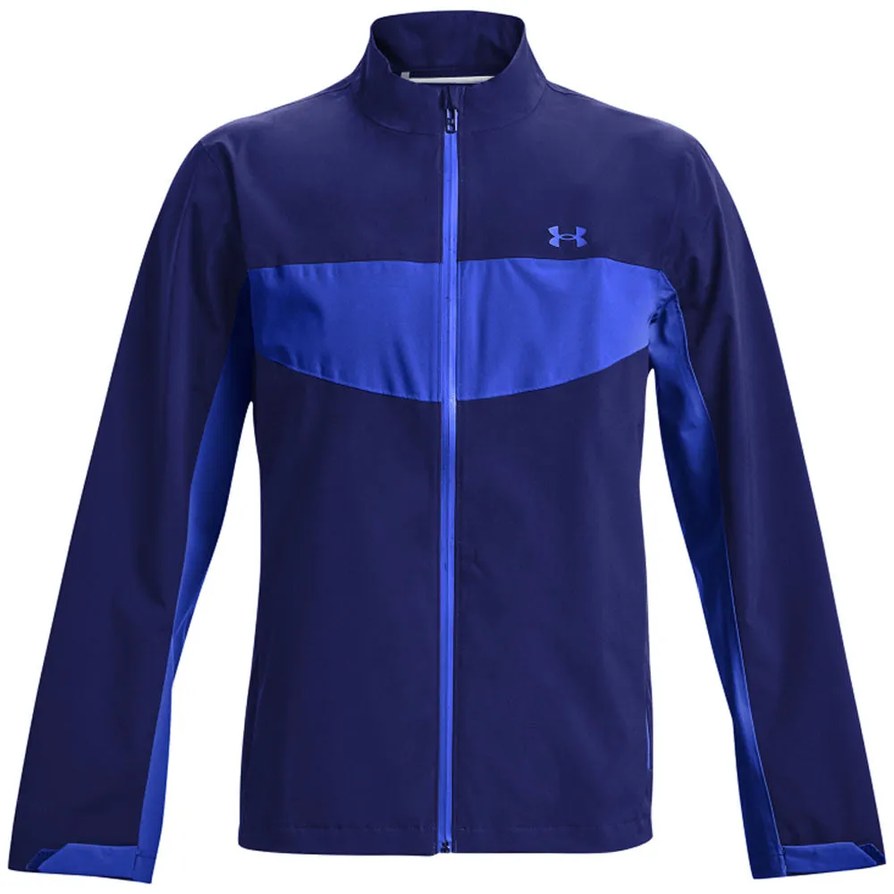 Reinforced Hems Clean Outer Under Armour Stormproof Jacket 2.0 - Bauhaus Blue