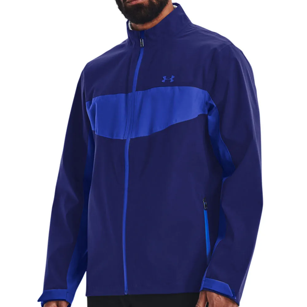 Under Armour Stormproof Jacket 2.0 - Bauhaus Blue All Weather Protection Chill Proof Style