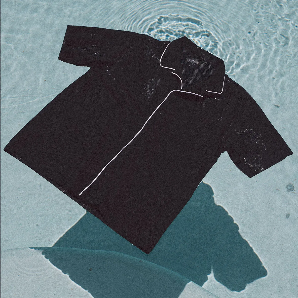 CCS Lounge Mesh Shirt - Black Friends Meetup Ergonomic Sleeve Cut