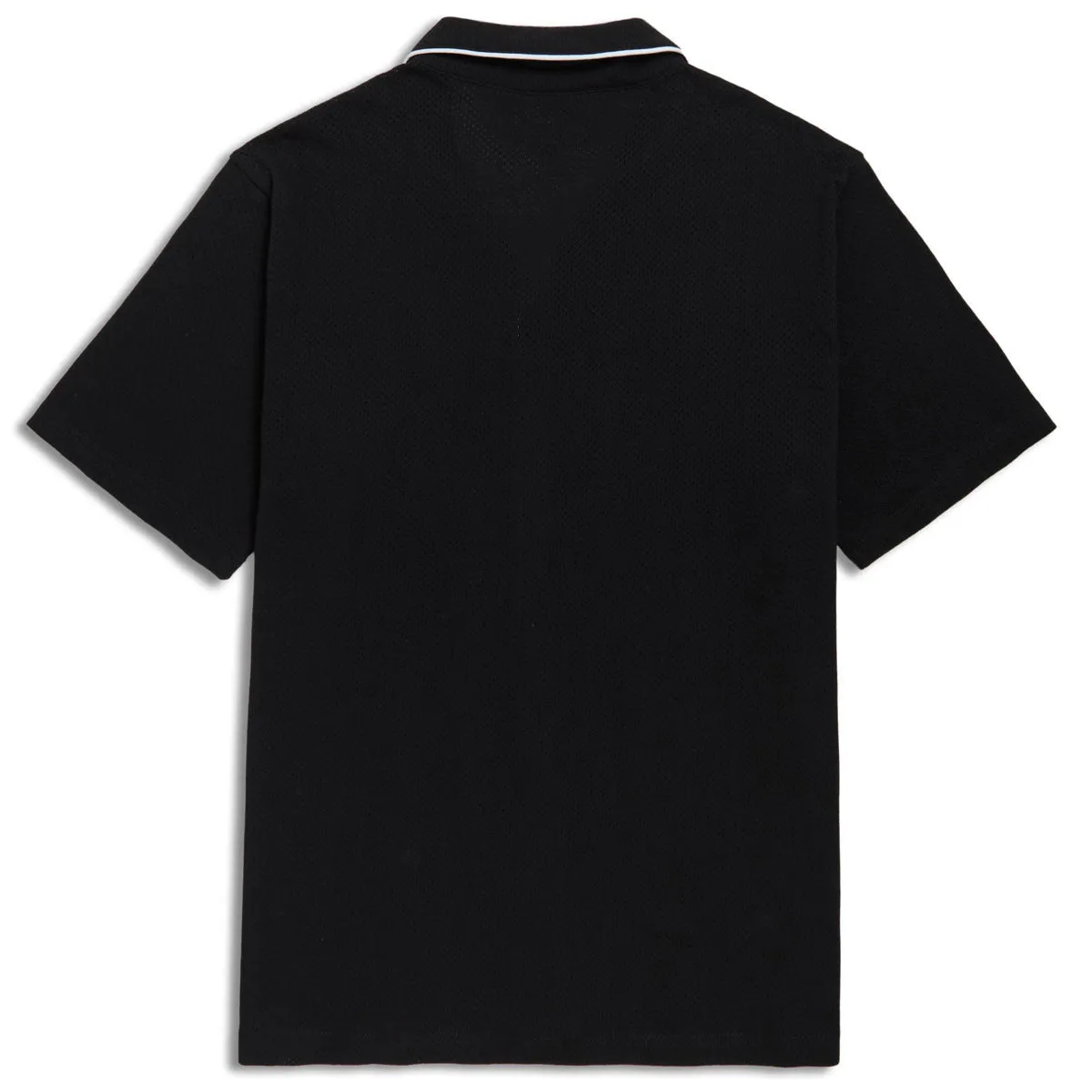 CCS Lounge Mesh Shirt - Black Raw edge