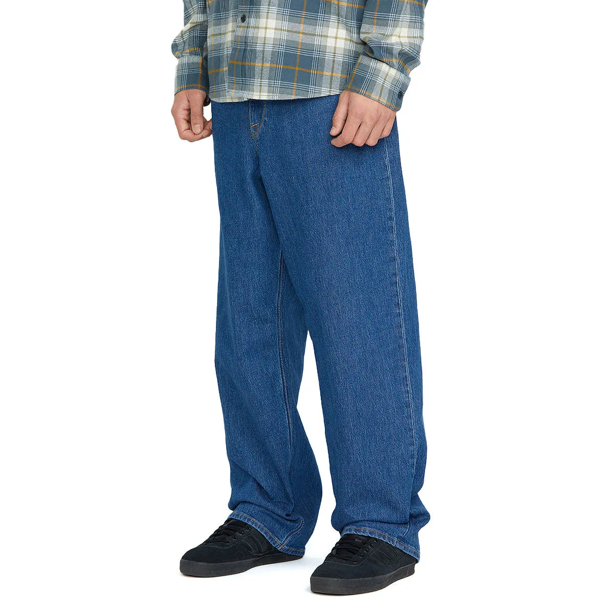 Volcom Billow Denim Jeans - Bold Blue Outdoor Fit