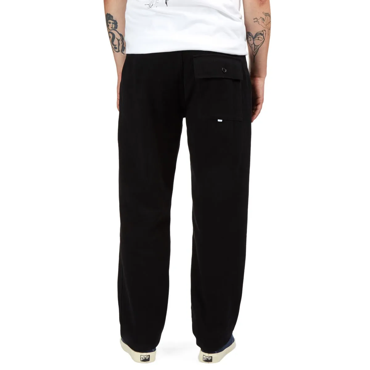 CCS French Surplus Chore Pants - Black RipstopFabric pilling resistant