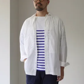 FUJITO / Army Shirt Cotton Broad Adjustable Cuff Closure