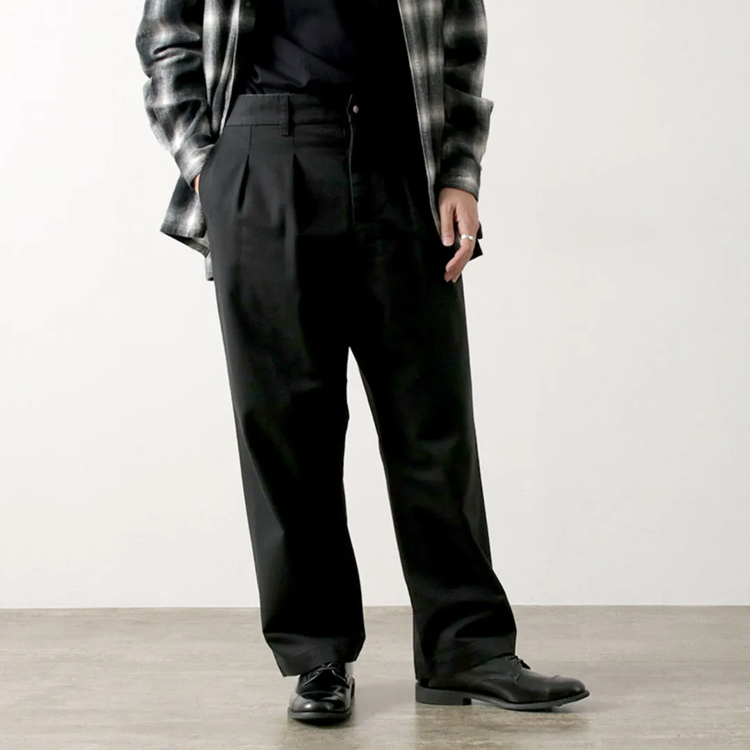 FUJITO / 2-Tuck Trousers Chino Performance Design Fit