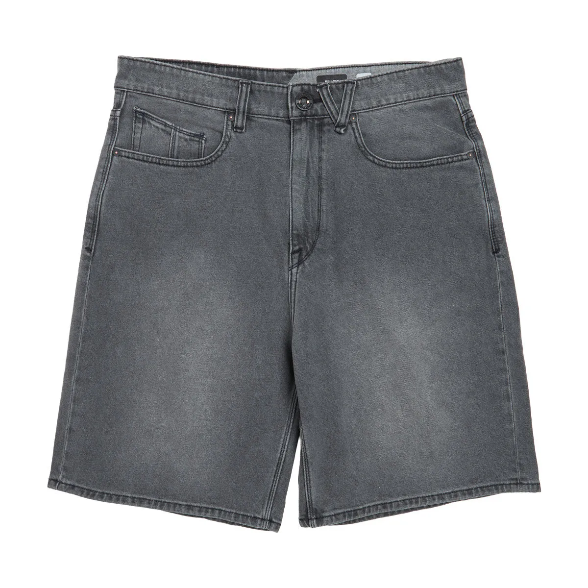 Odor Lock Technology Volcom Billow Denim Short 22 Shorts - Concrete