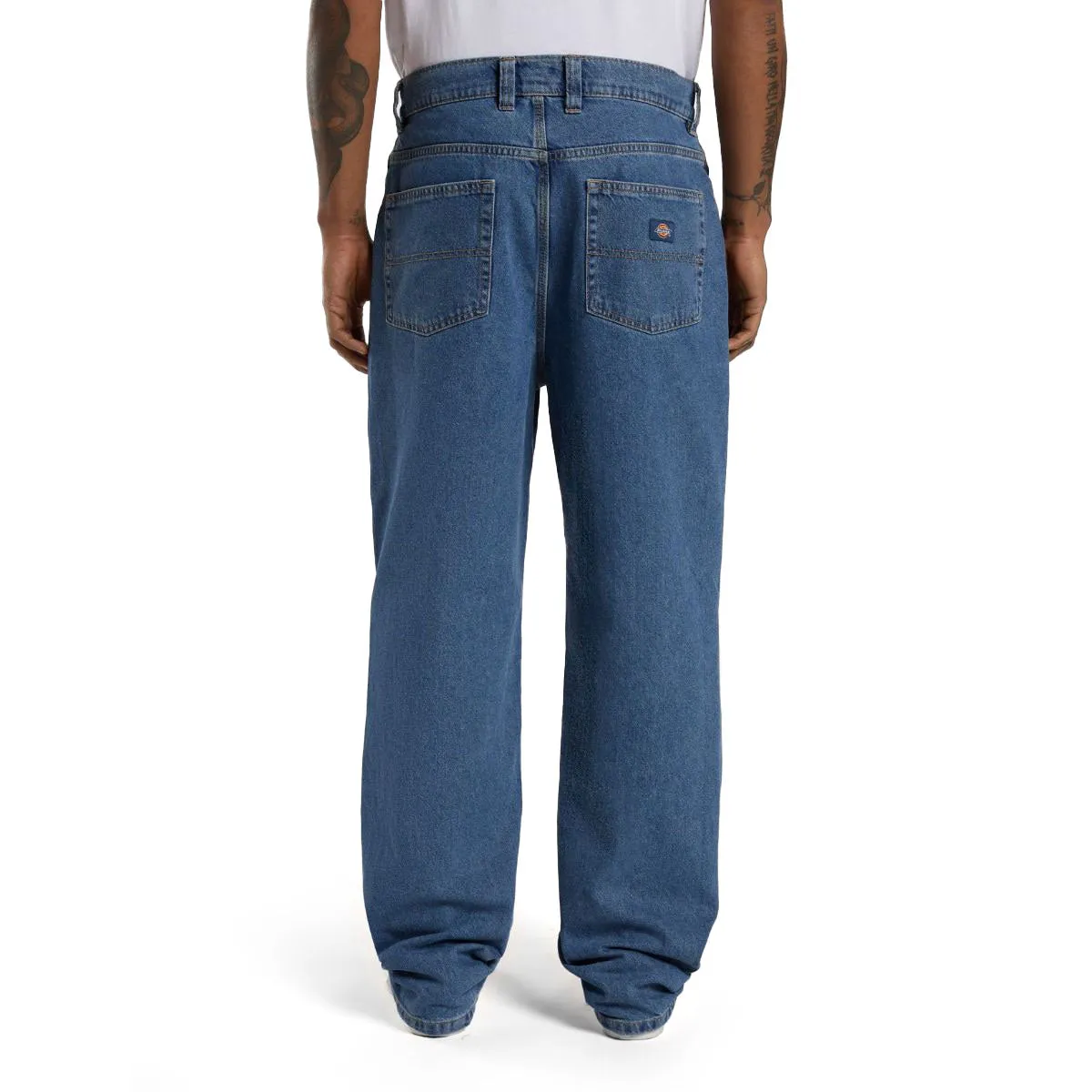 Dickies Thomasville Denim Jeans - Classic Blue Hip Friendly Pockets Hygienic Coating