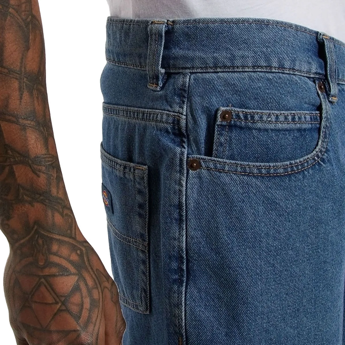 Flexible Comfort Smart Layering Dickies Thomasville Denim Jeans - Classic Blue
