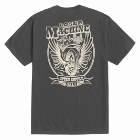 Floral freshness LightweightBlend Loser Machine Desert Lands T-Shirt - Vintage Black