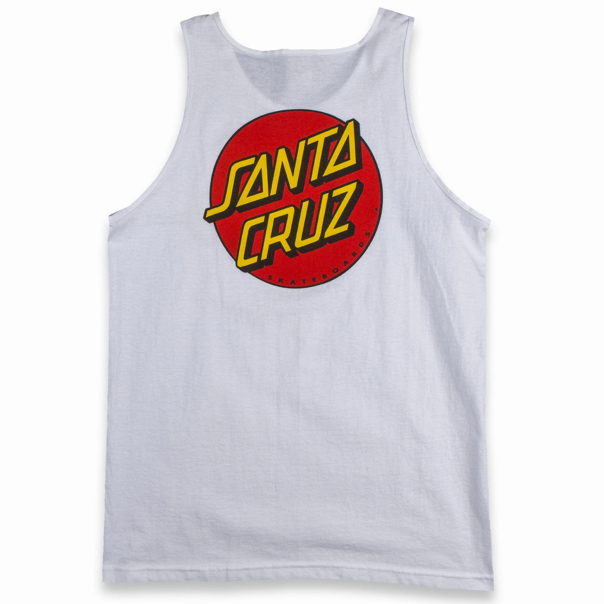 Santa Cruz Classic Dot Tank Top - White combination