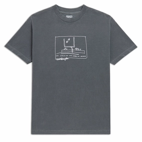 CCS Gonz 2001 Reissue T-Shirt - Faded Black Fade Resistant Dye Fashion Layer