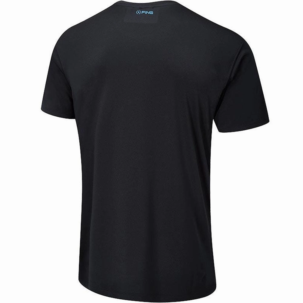 Easy Care Material shopping Ping Swing Tee Polo Shirt - Navy