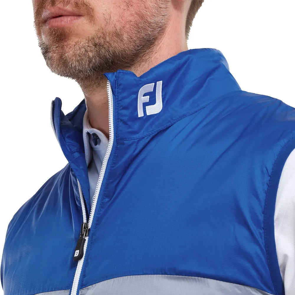 FootJoy Lightweight Thermal Vest - Dove Grey/Royal Workwear