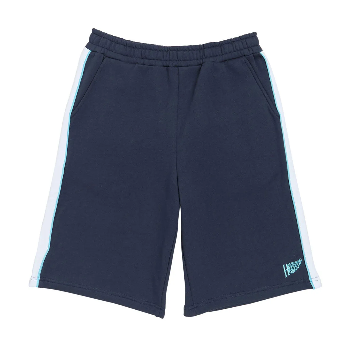 Anti Friction Lining Reversible design Hoddle Bermuda Jersey Shorts - Navy