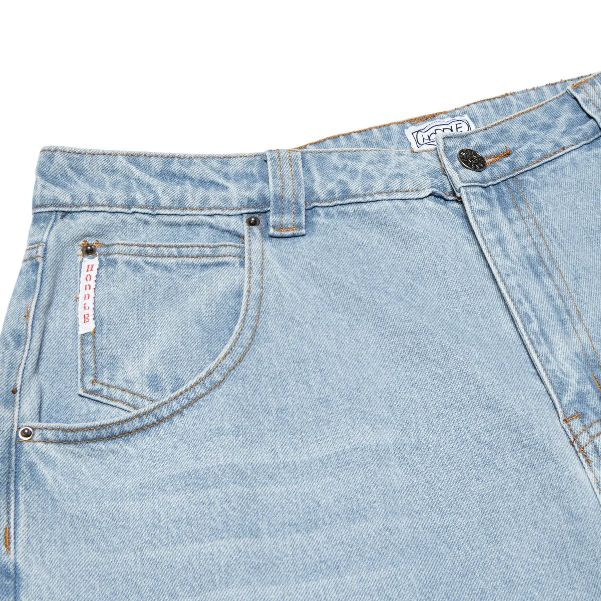 Hoddle Sonas Jeans - Light Wash Sporty Vibe