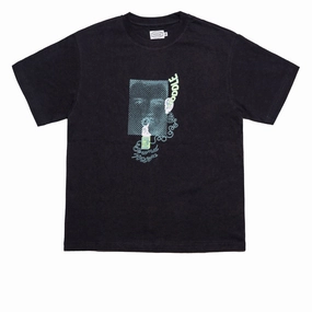 Casual and Soft Sporty Style Hoddle Sound Torture T-Shirt - Black