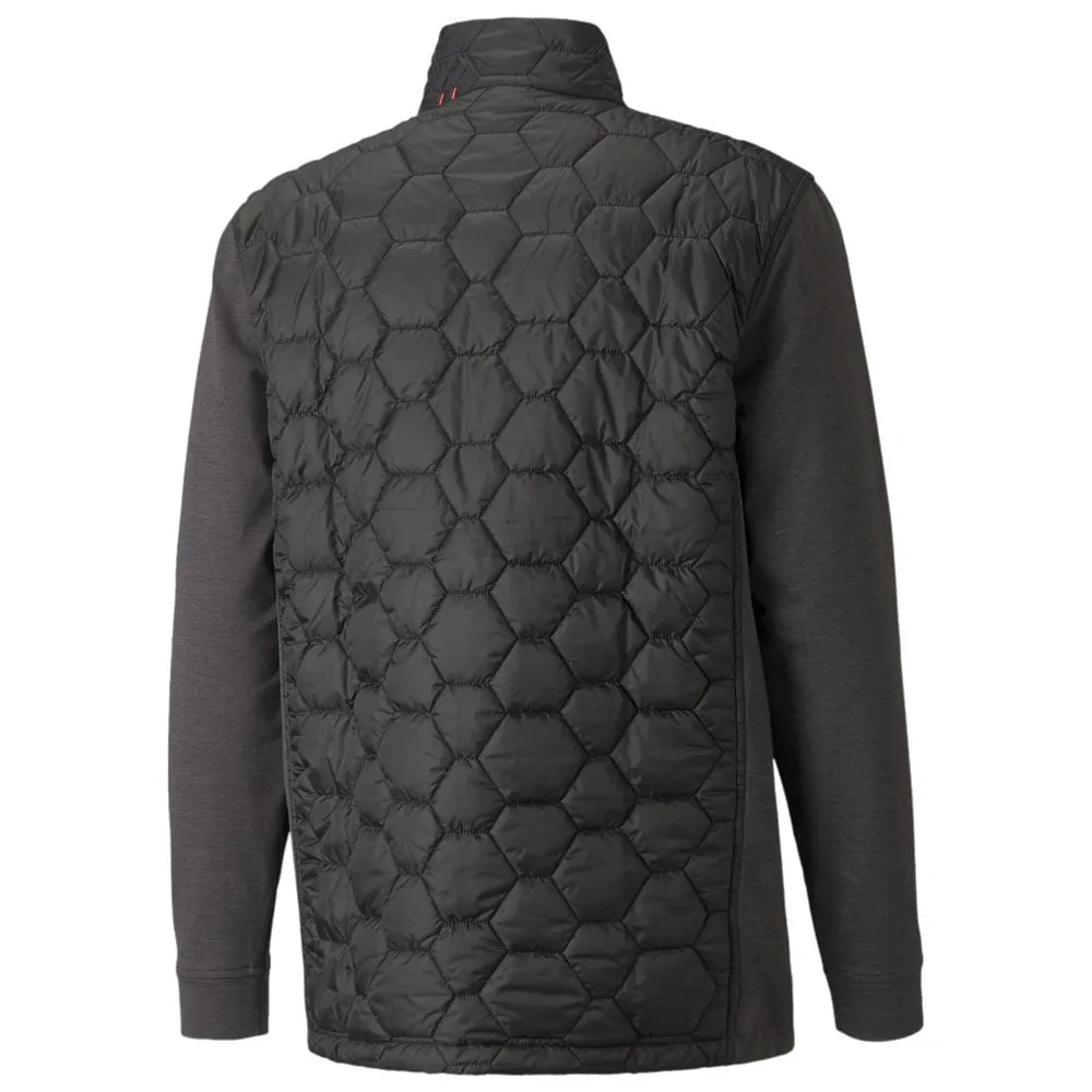 Puma Cloudspun Primaloft Thermal Wind Jacket - Black Sustainable Material Layer Essential Piece