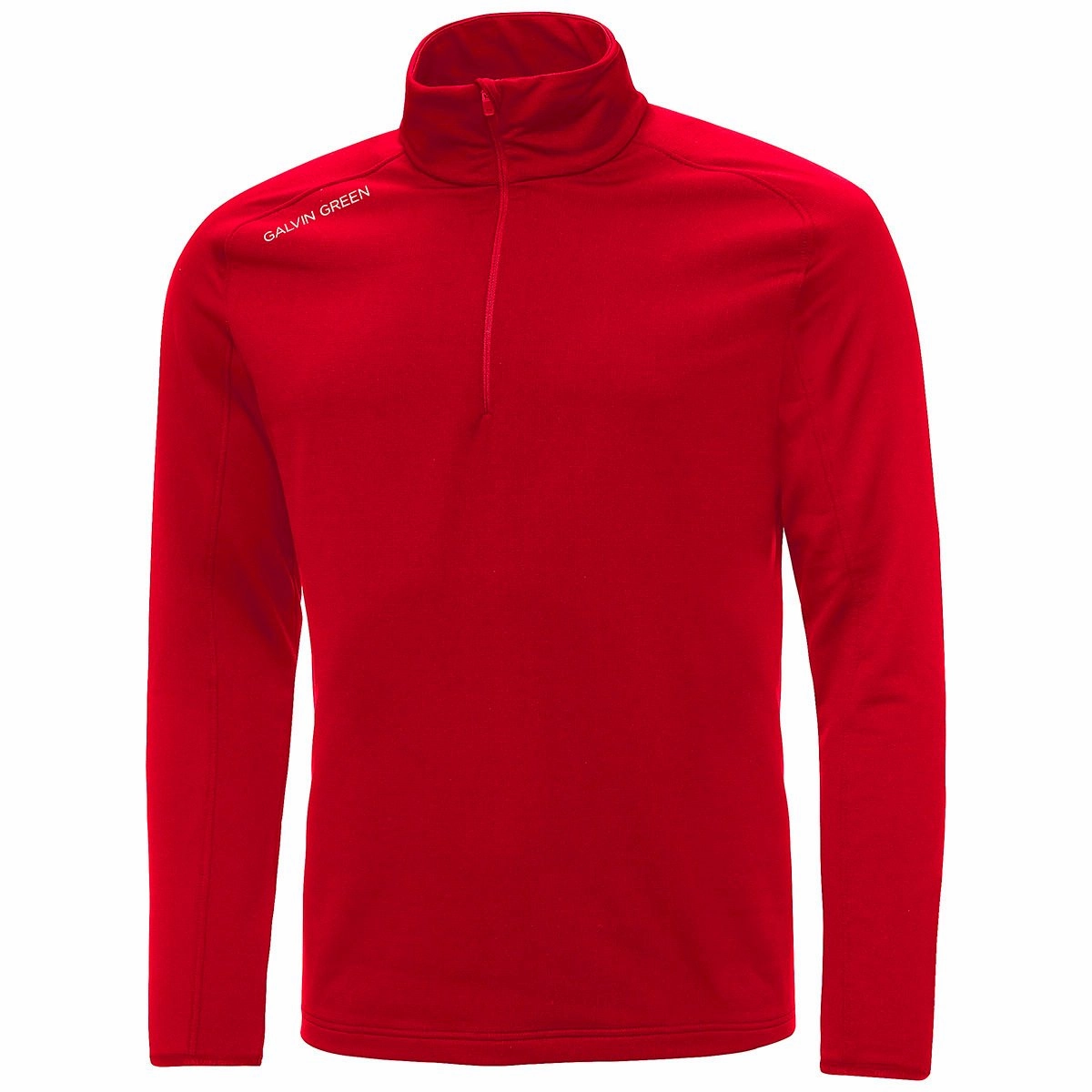 Galvin Green Drake Insula Golf Sweater - Red Soft Hoodie Date night