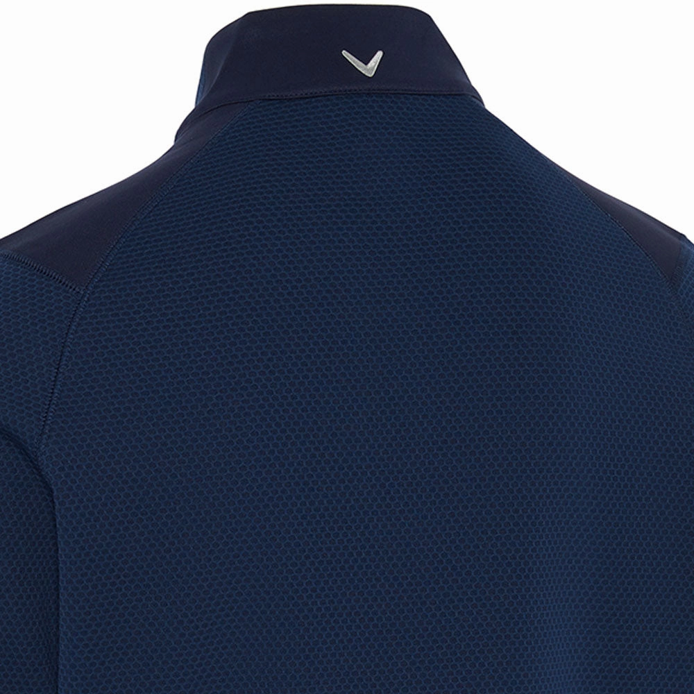 Sports Apparel Callaway Hex 1/4 Zip Pullover - Peacoat