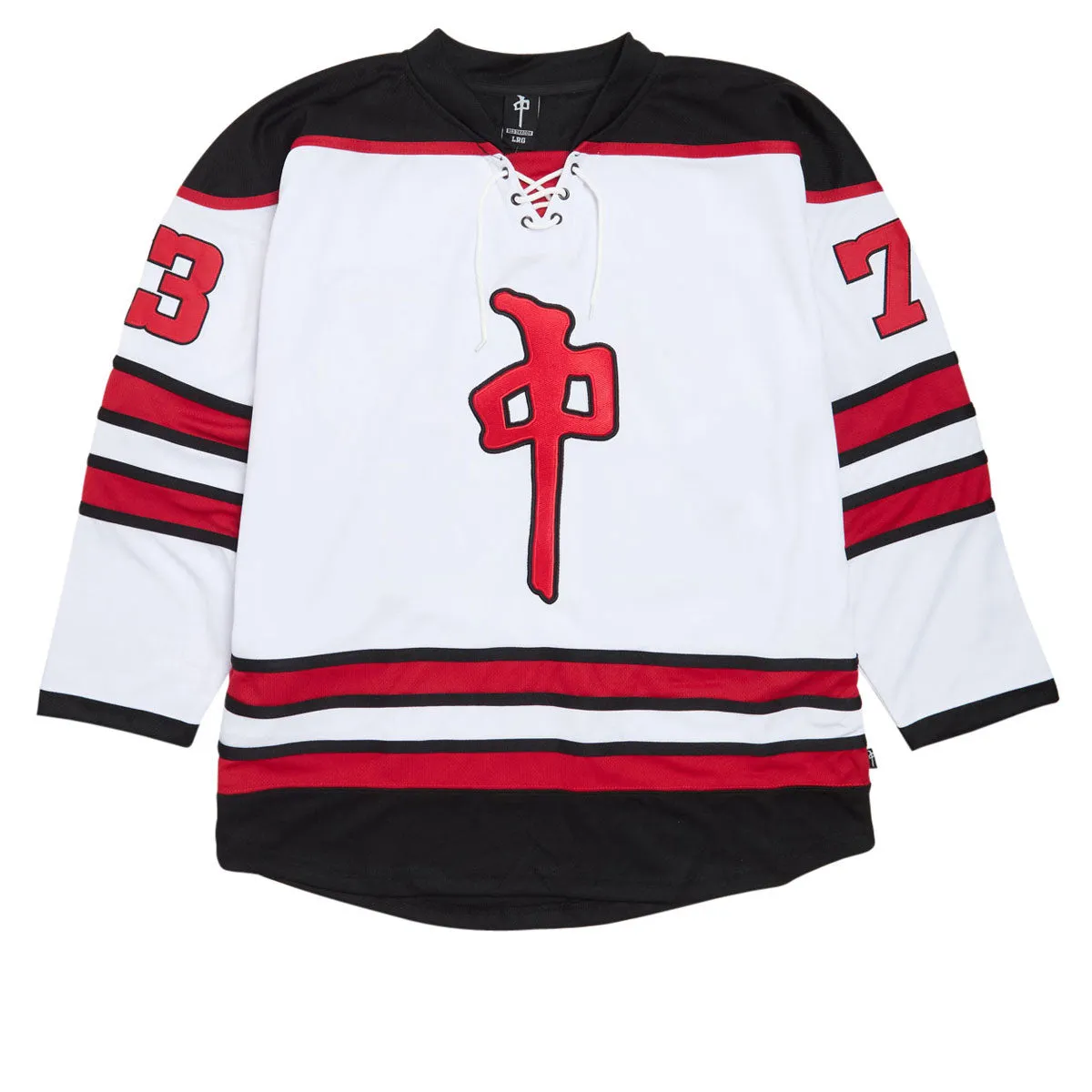 RDS Home Jersey - White/Red/Black Summer Fashion Youthful Appeal