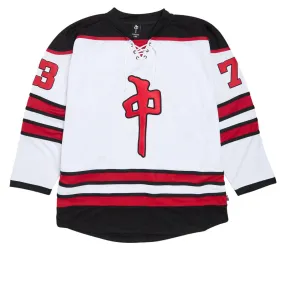 RDS Home Jersey - White/Red/Black Summer Fashion Youthful Appeal