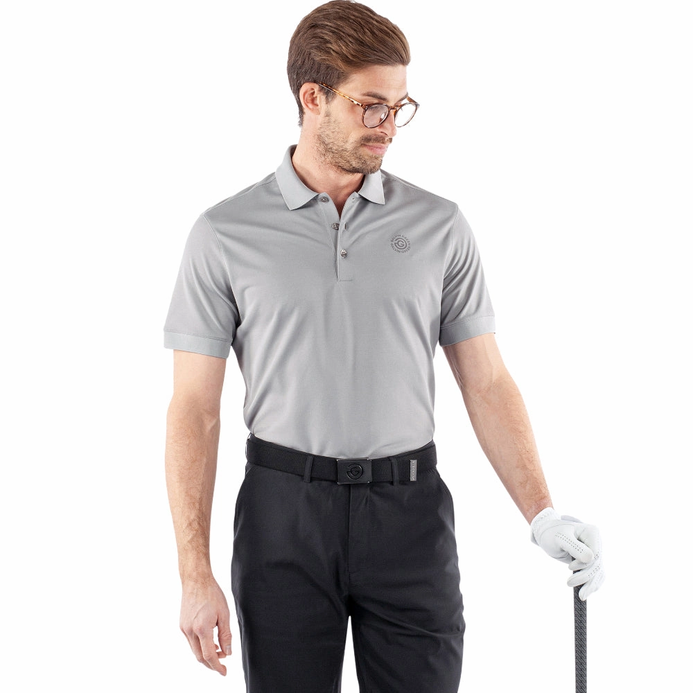 Galvin Green Maximilian Polo Shirt - Sharkskin Seasonal Fashion Summer Style