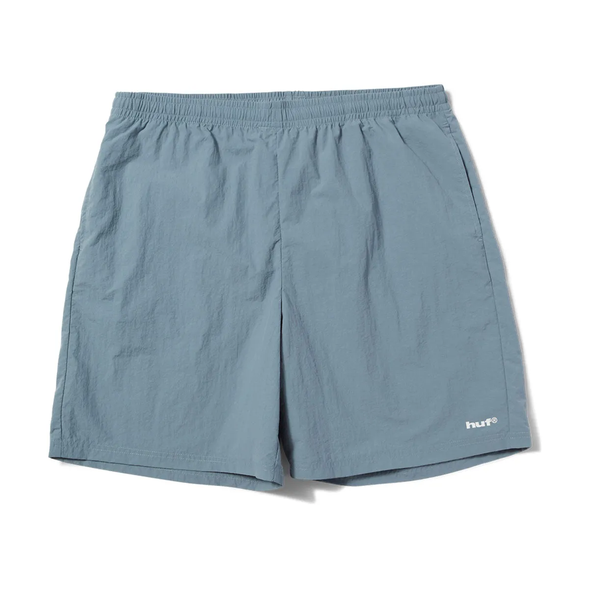 HUF 89 Easy Shorts - Oil Blue Abrasion Resistant Hem