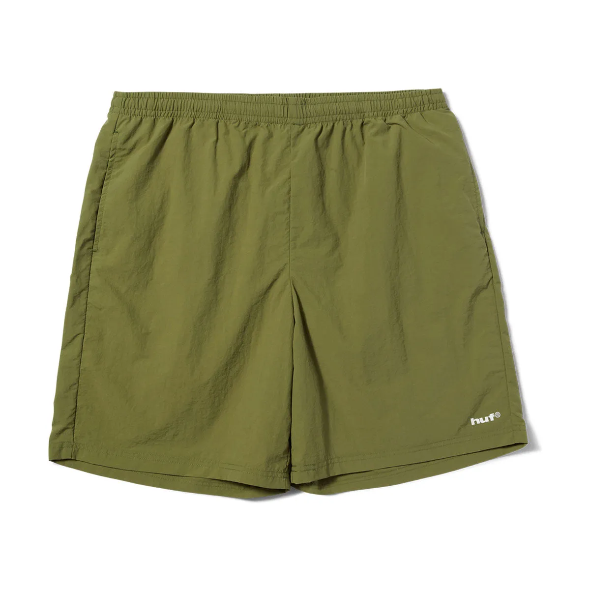 HUF 89 Easy Shorts - Olive Perfectly Relaxed