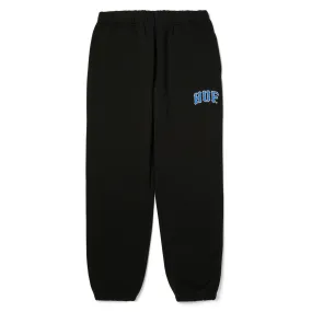 HUF Arch Fleece Sweatpants - Black Effortless Comfort Stretchy Material