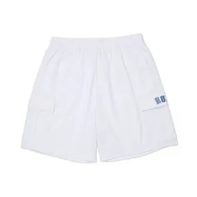 earthy shades HUF Arch Mesh Cargo Shorts - White