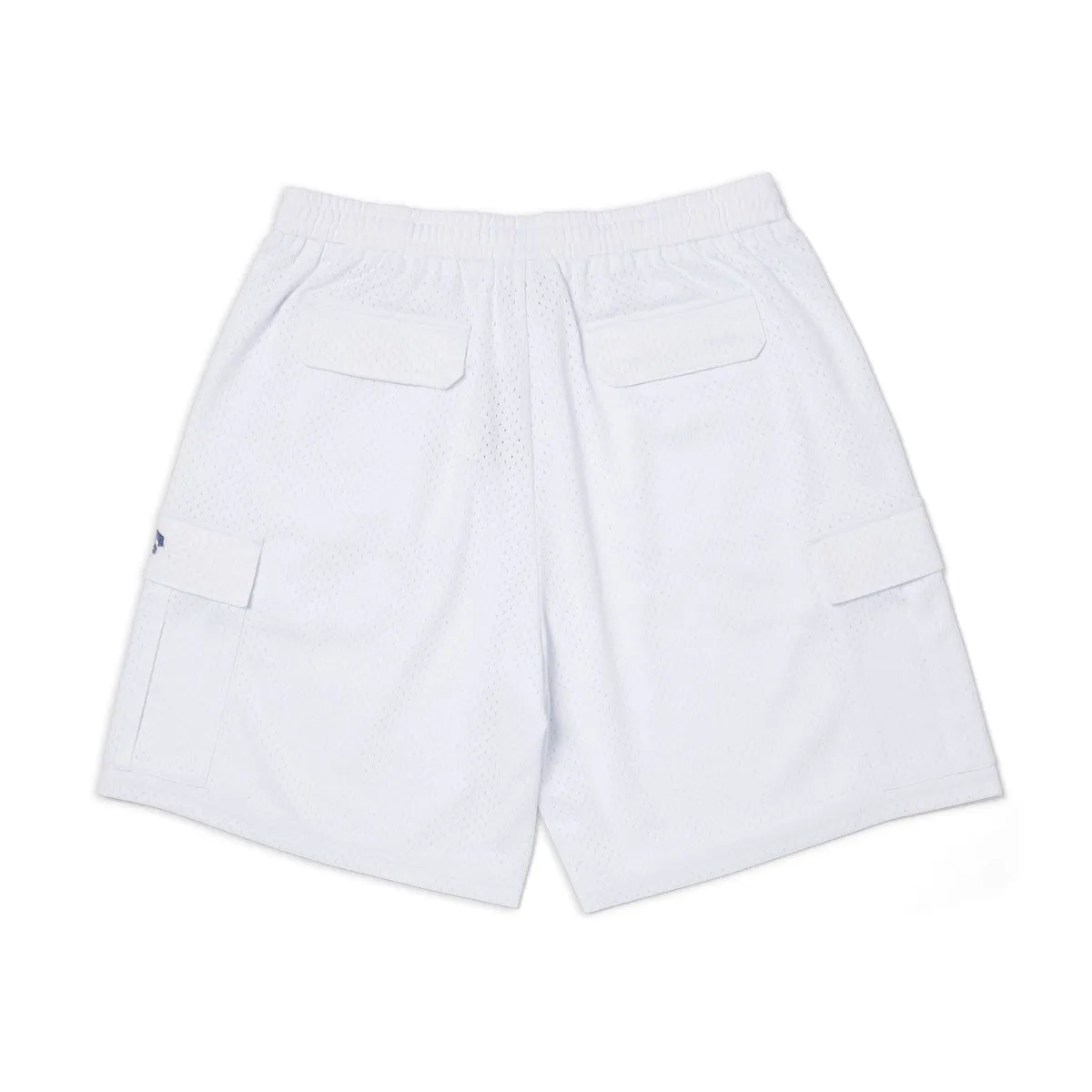 Warm Fit Versatile Comfort HUF Arch Mesh Cargo Shorts - White