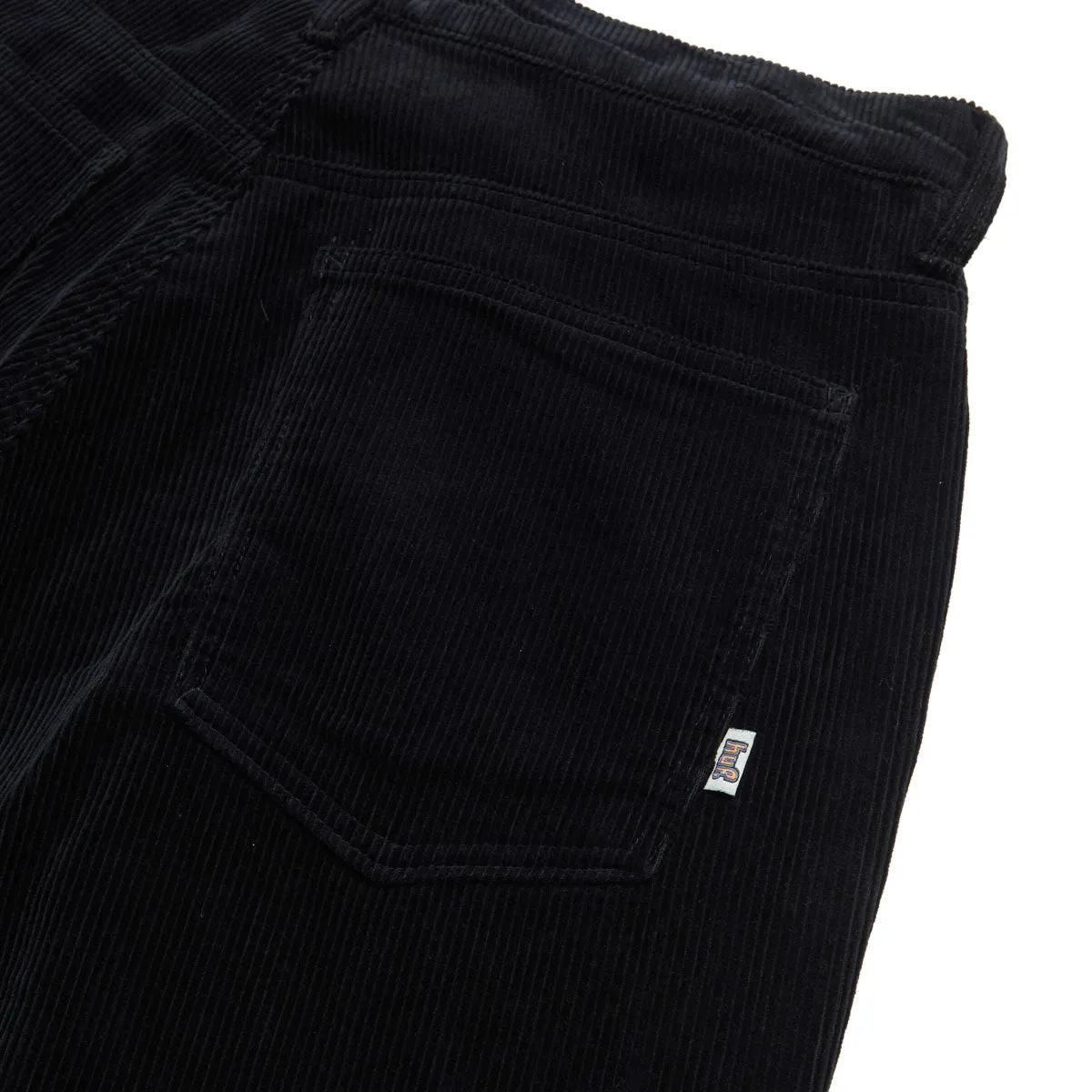 Comfy Wardrobe Cold Weather Gear HUF Cromer Corduroy Pants - Black