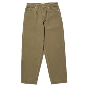 HUF Cromer Corduroy Pants - Sand Adjustable loop Work Comfort