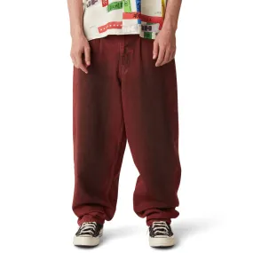 Natural Movement HUF Cromer Washed Jeans - Lava Red